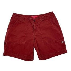 Eastern Mountain Sports Shorts Womens Size 6 Red Hiking Outdoor‎ Travel Active